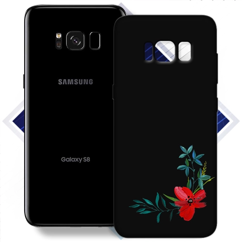 Etui MATT FLOWER do SAMSUNG GALAXY S8